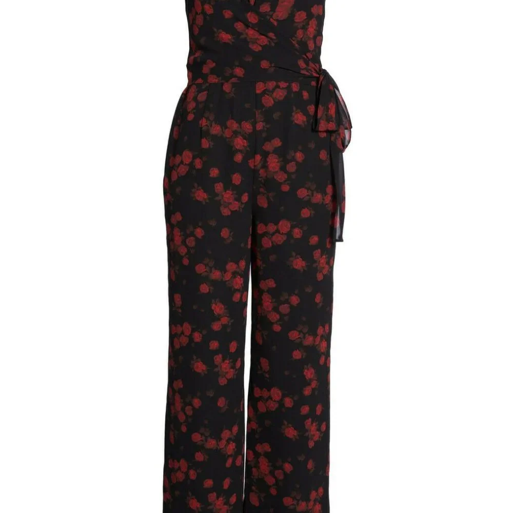 Rose Printed Michael Kors Jumpsuit